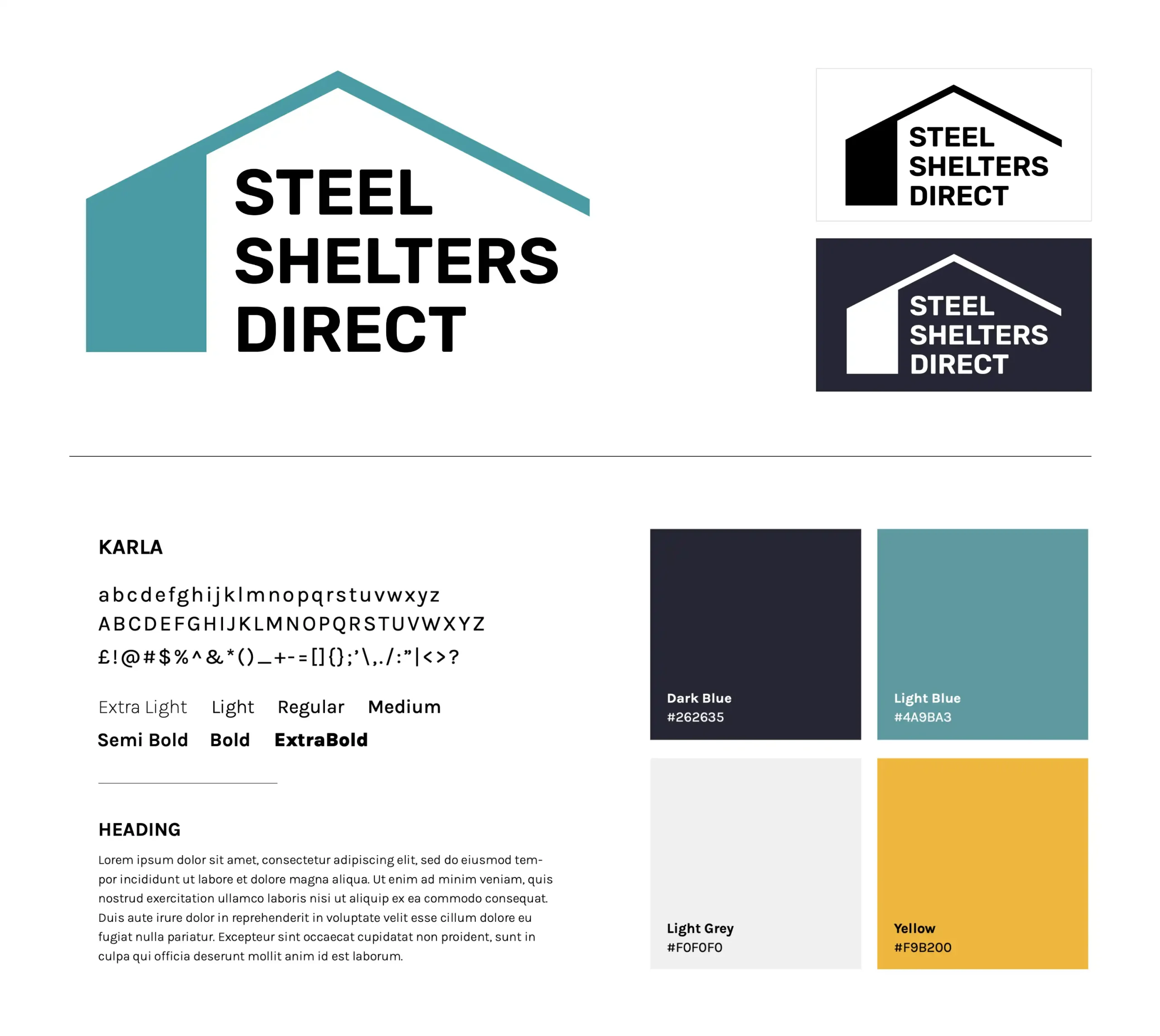 Steel Shelters Direct Branding