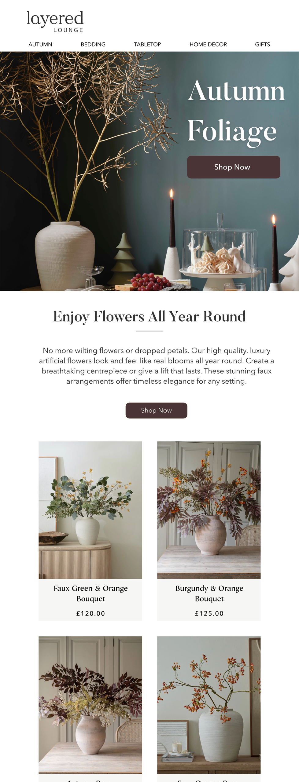 Layered Lounge Email